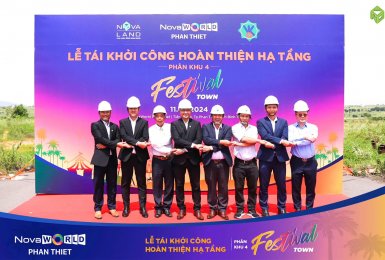 TIN TRÚNG THẦU - VKG ĐẢM NHẬN THI CÔNG HẠ TẦNG HOÀN THIỆN NOVAWORLD PHAN THIẾT