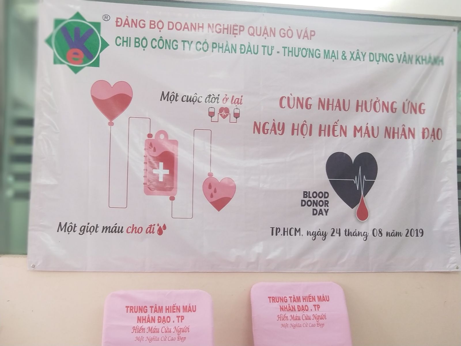 chương trình hiến máu nhân đạo 2019