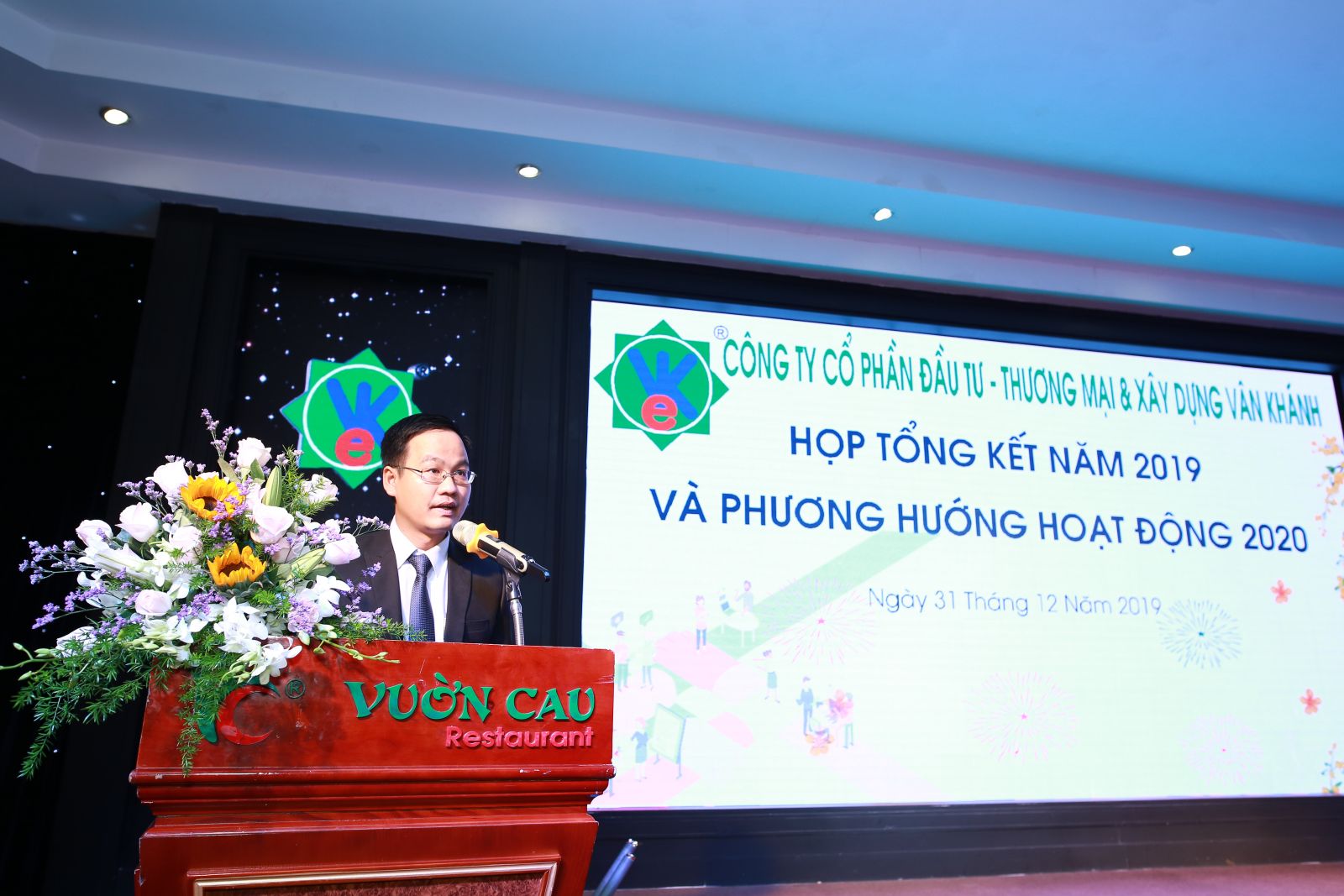 Họp báo cáo tổng kết năm 2019